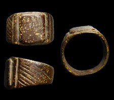 Gold-Gilt Night Templar Ring