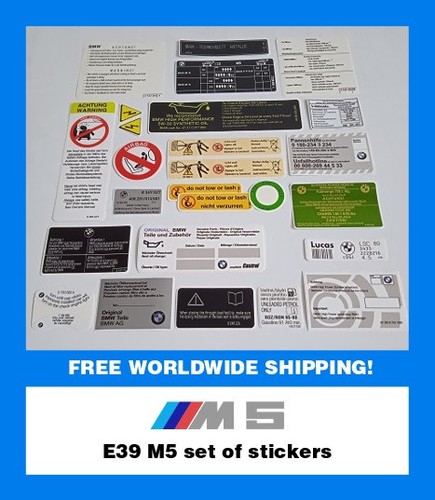 Set stickers bmw - of,
