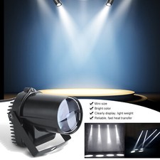 30W White Pin Spot Light LED Beam Stage Light KTV Show Party Disco DJ Lighting