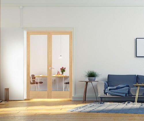 Internal rebated french - , doors