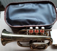 Kuhnl and Hoyer Vintage Pocket Cornet - Made in Germany - 1960s