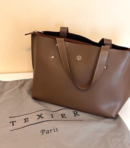 Texier brown leather - brown,