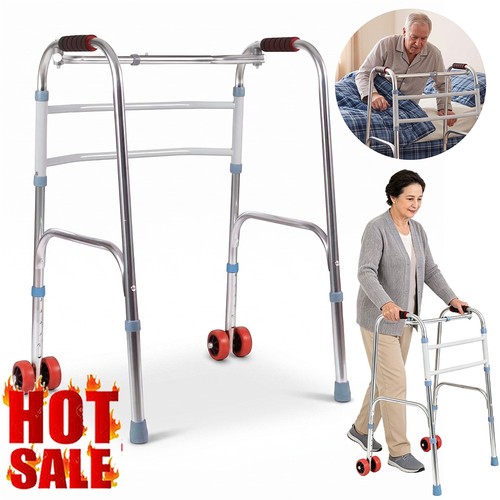 Folding walking frame - folding,