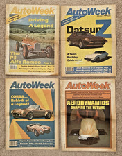 4 AutoWeek  Magazines 1980 Jan