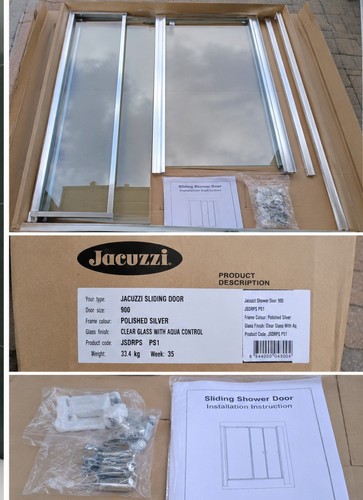 Jacuzzi 900mm sliding - 900mm, shower