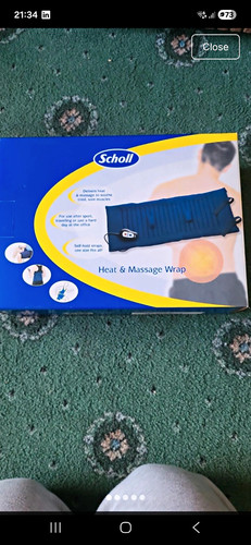 Scholl heat massage - heat, &