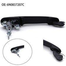 1X For VW Sharan Polo Ford Galaxy Car Front Right Door Handle Key Lock 6N0837207
