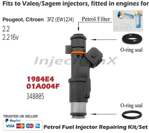 Fuel injector service kit - service,