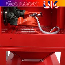 Red 220L Sand Blasting Cabinet