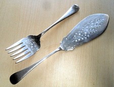 Antique Silver Plate Fish
