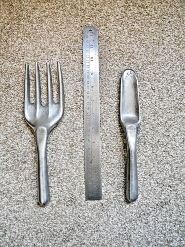 Vintage branded aluminium - ,