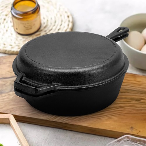 Cast iron casserole - casserole, dish