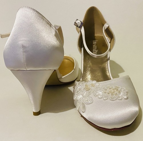Wedding white satin - white,