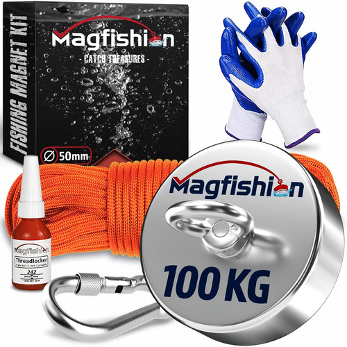 Magnet fishing kit 100kg - kit,