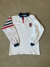 Vintage 1991 England Rugby Jersey Cotton Traders Medium Boys
