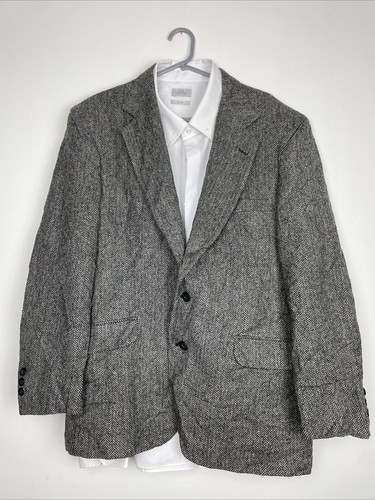 Vintage herringbone tweed 100 - herringbone,