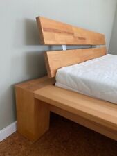 solid wooden king size bed frame