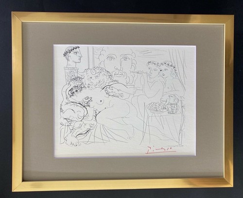 Pablo picasso 1955 - pablo, signed