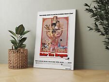 Enter The Dragon 1973 Retro Movie - Canvas - Framed or  Poster Available