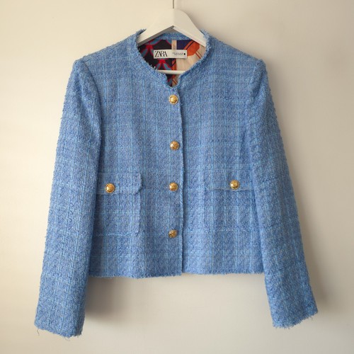 Zara blue textured - zara,