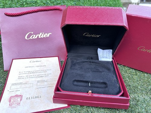 Cartier love bracelet box - cartier,