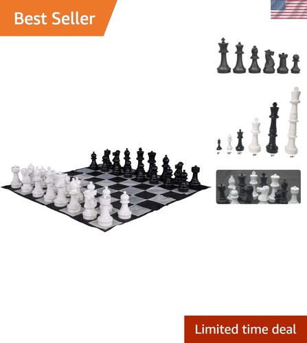 Durable outdoor giant chess - outdoor,