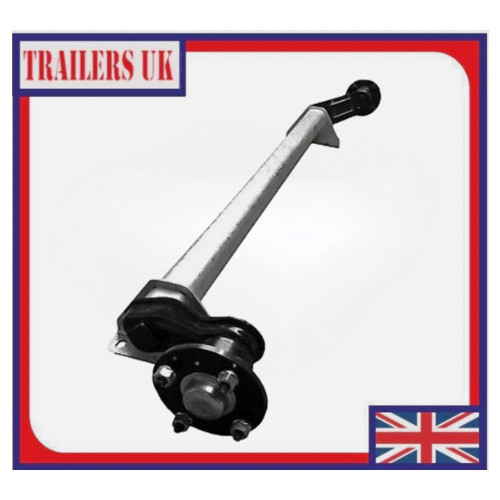 750kg trailer axle - 750kg, 1170mm