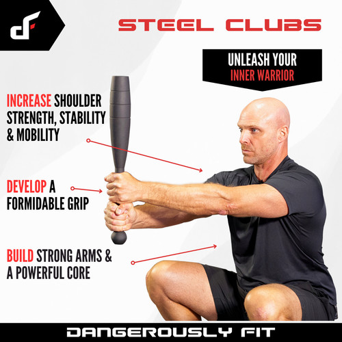 Dangerously fit steel clubs - dangerously,
