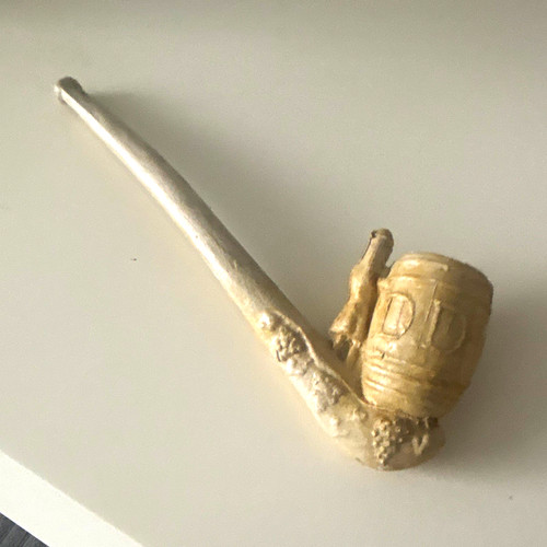 Antique 19thc clay tobacco - antique,