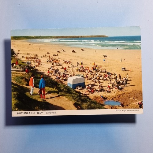 Filey postcard c1970 butlins - postcard,