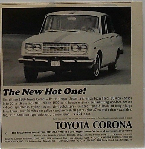 1966 toyota corona the - ,