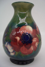 Early Moorcroft Anemone Vase