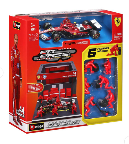 Bburago b18 36865h lewis - 1:43,