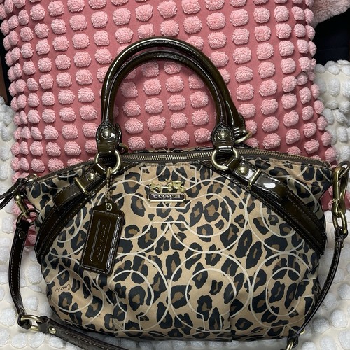 Coach madison ocelot leopard - madison,