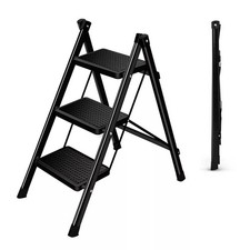 3 Portable Step Ladder Folding