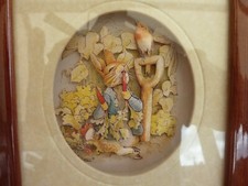 Peter Rabbit John Ellam Decoupage Living Pictures Beatrix Potter 1991 Vintage 