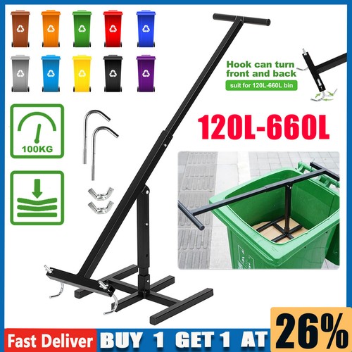 Wheelie bin compactor dustbin - compactor,,