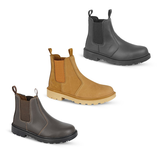 Mens safety dealer boots - safety,