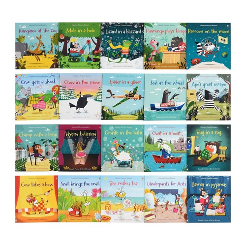 Usborne first phonics reading - usborne,