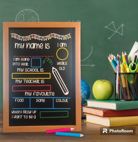 Hand made back - made, school