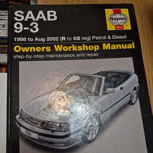Repair manual saab petrol - manual,