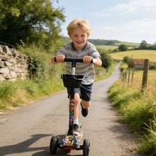 3 Wheel Kick Scooter for Kids