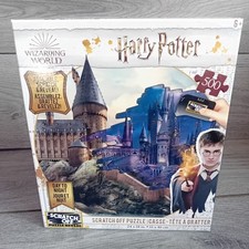 Harry Potter Hogwarts Day to Night Scratch Off Jigsaw Puzzle 500 Pieces