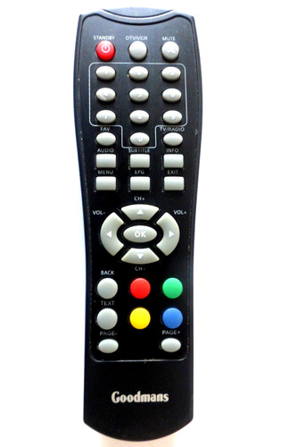 Goodmans freeview box remote - box,
