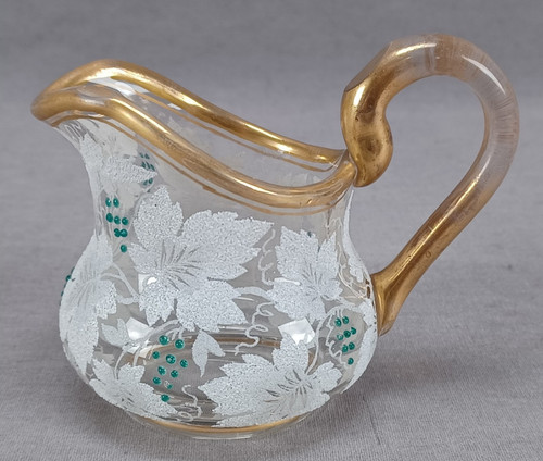 Antique bohemian harrach - bohemian,