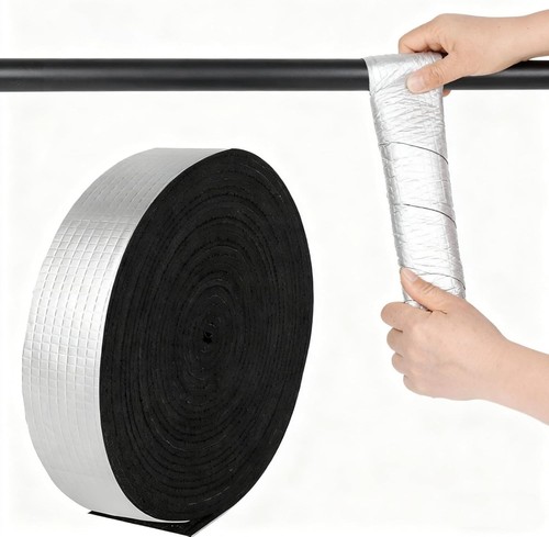 Pipe wrap foam - wrap, aluminium