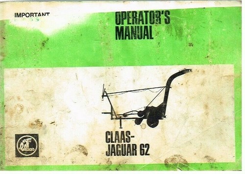 Claas jaguar forage - 62,