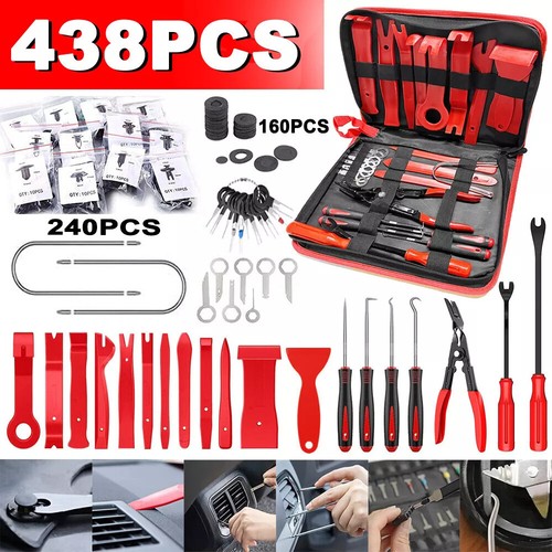 438pcs car trim removal pry - trim,