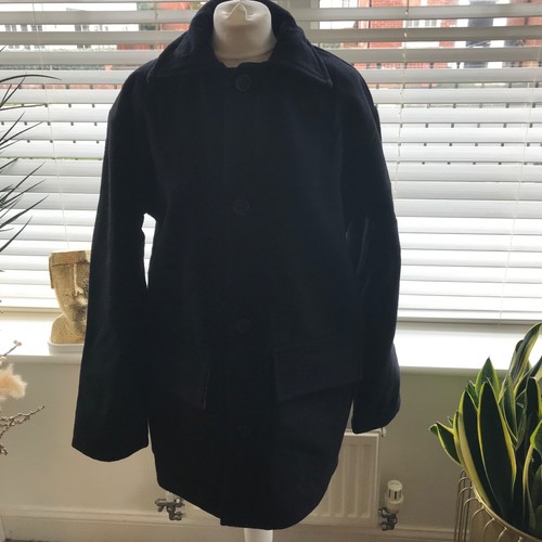 Donkey jacket coat - coat, wool