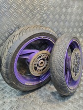 ♻️ Kawasaki ZZR 600  1993 to 2006  ZZR600 ZX600E Front And Rear Wheel Tyres ♻️